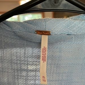 XL Free People Collared Wrap Dress Brand New